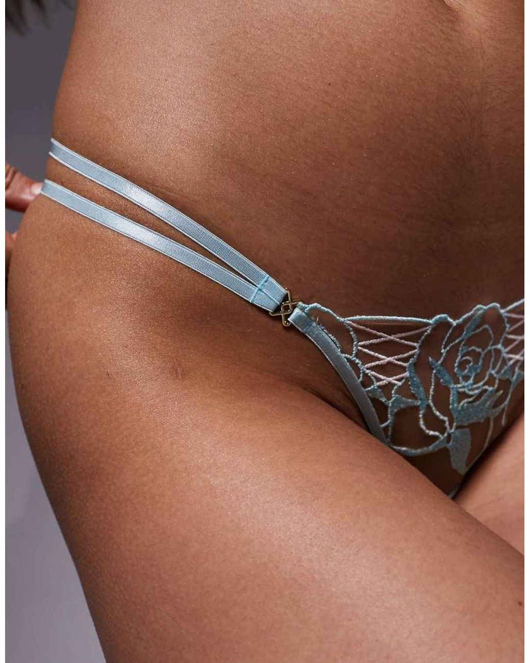 Ann Summers Brown Devoted To You String Thong