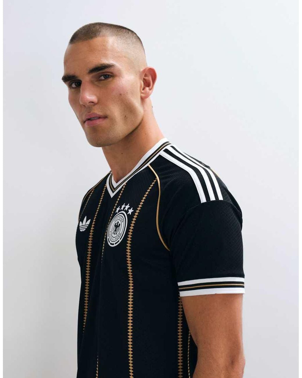 Adidas Originals Blue Adidas Football Germany 26/27 Third Shirt for men