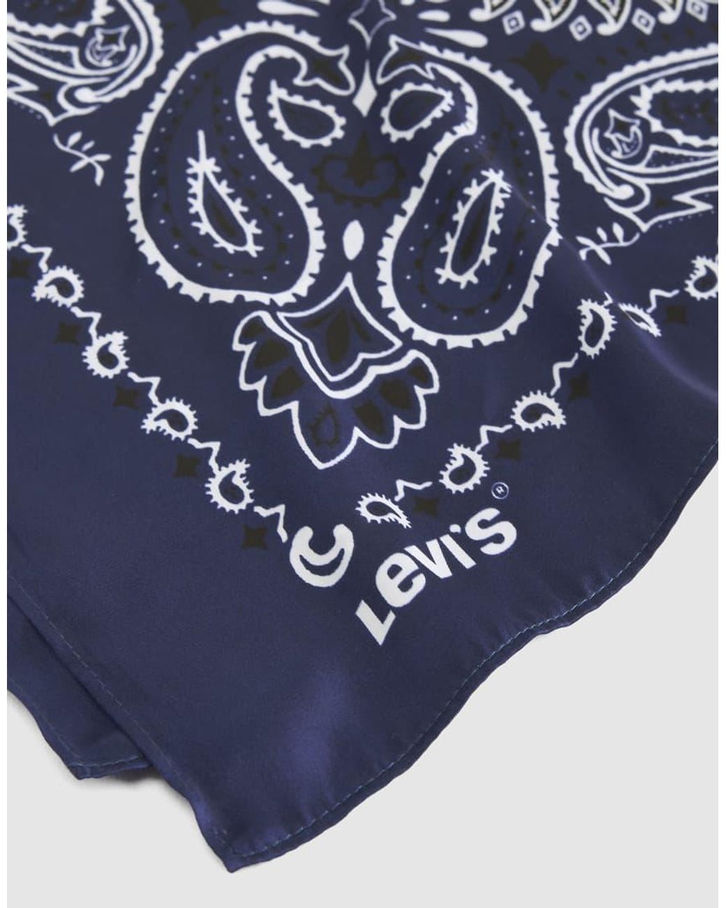 Levi's Blue Satin Bandana