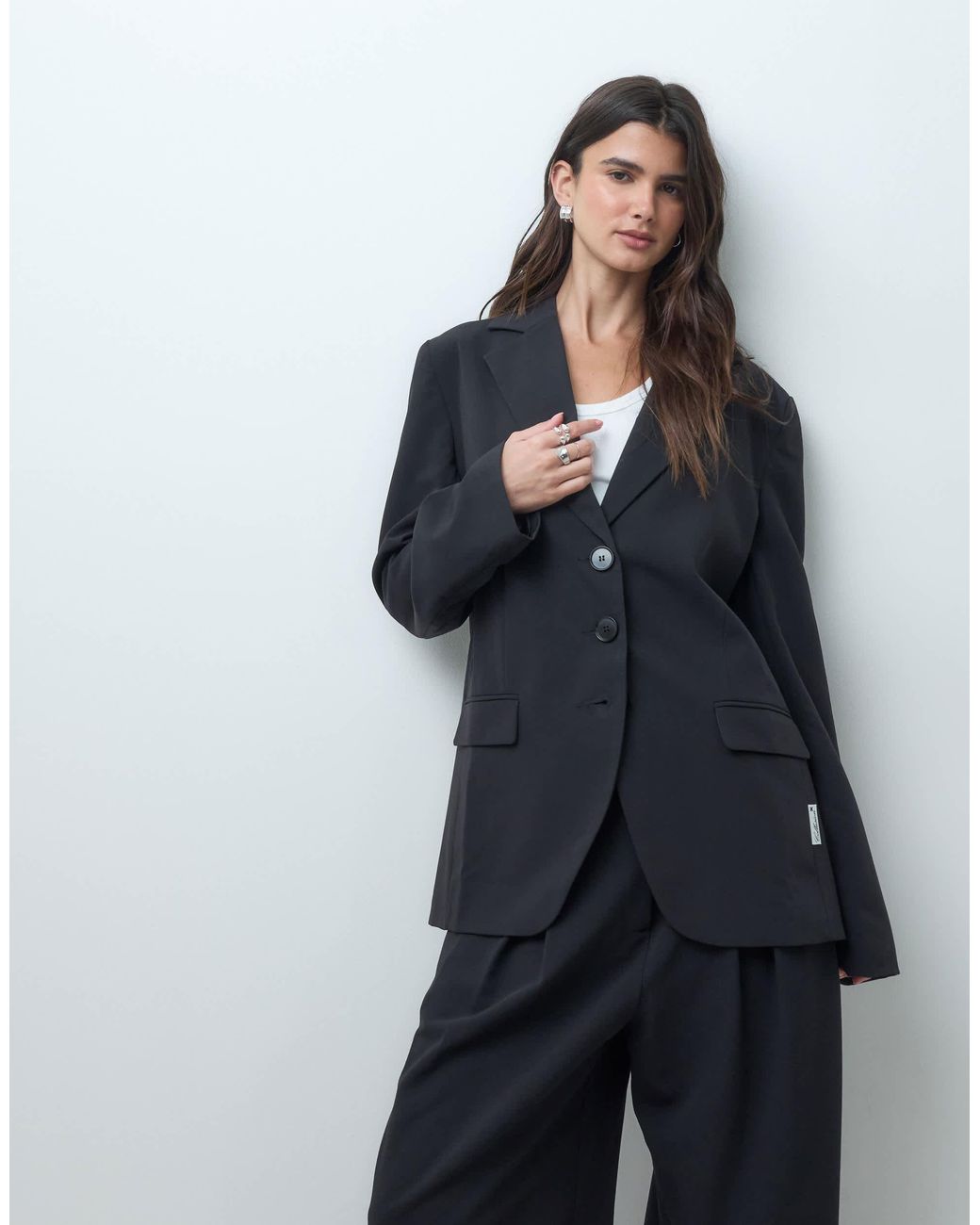 Blazer oversize Collusion en coloris Blue