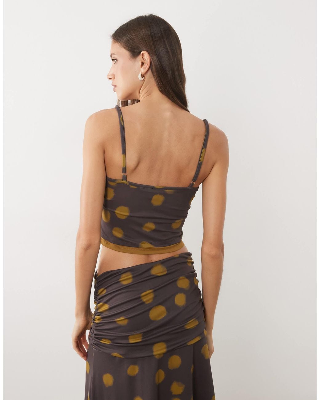 ASOS Multicolor Double Layer Co-Ord Cami Top