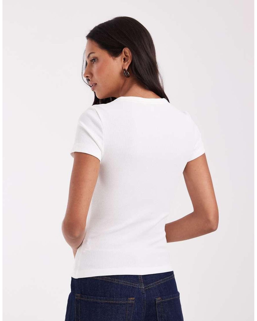 Tommy Hilfiger Brown Slim Badge T-shirt