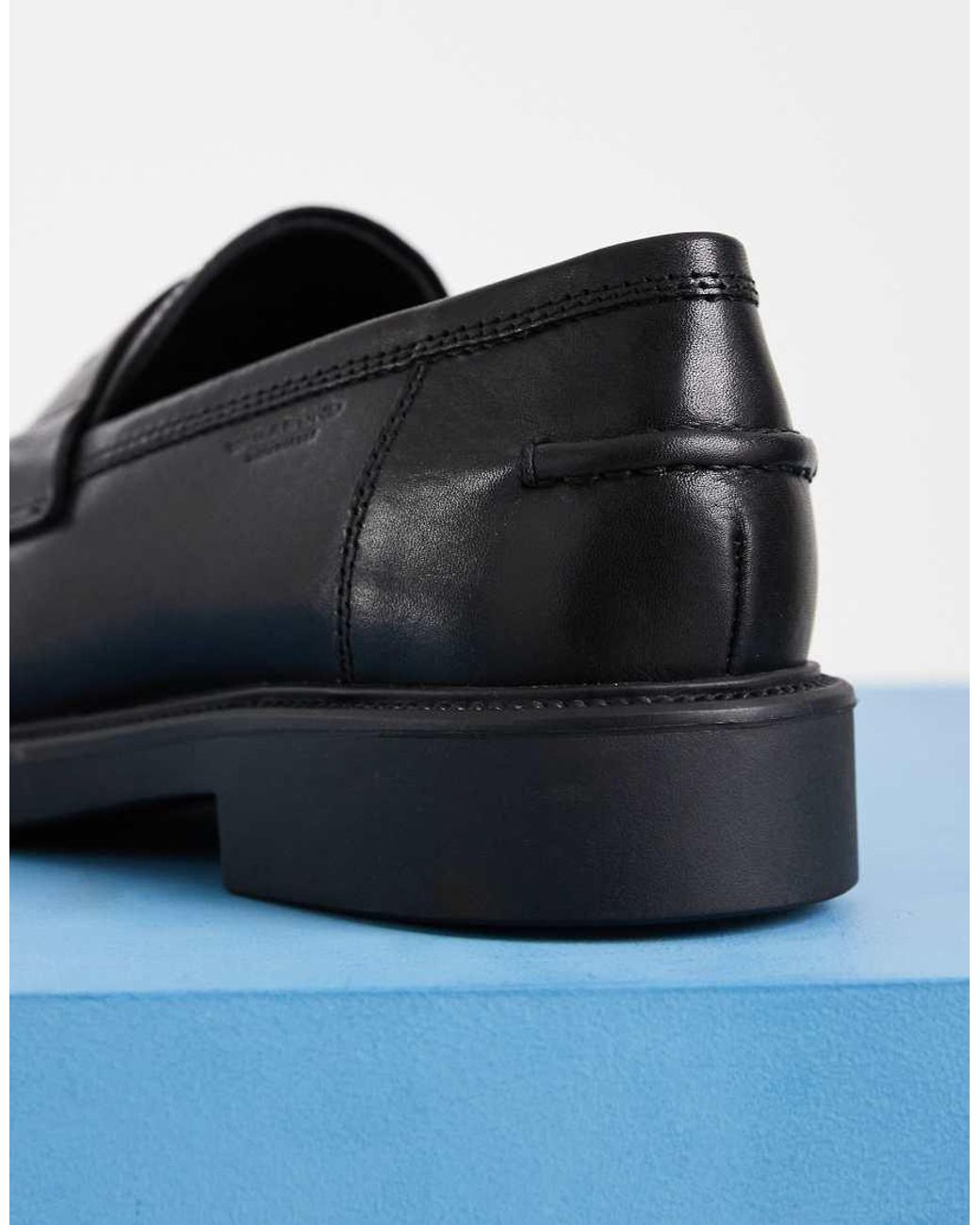 Vagabond Blue Alex Leather Penny Loafer for men