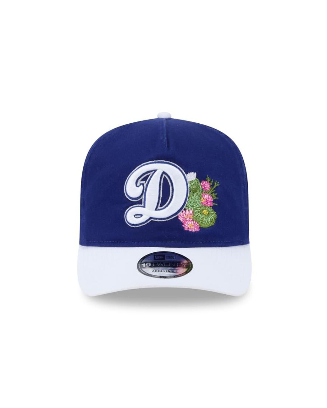 KTZ Blue La Dodgers 19twenty Side Patch Cap With Contrasting Peak