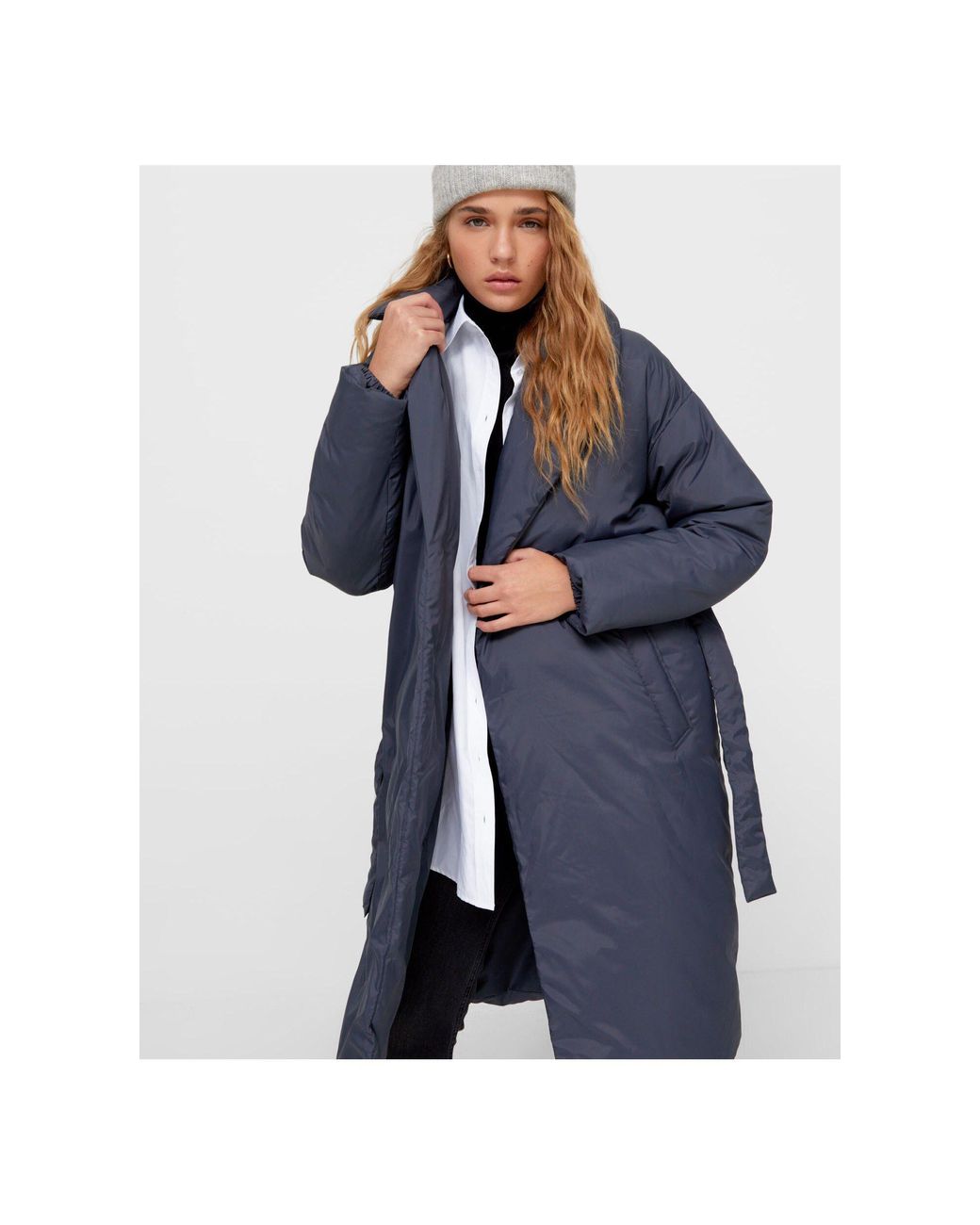 Synthetic Longline Padded Coat 