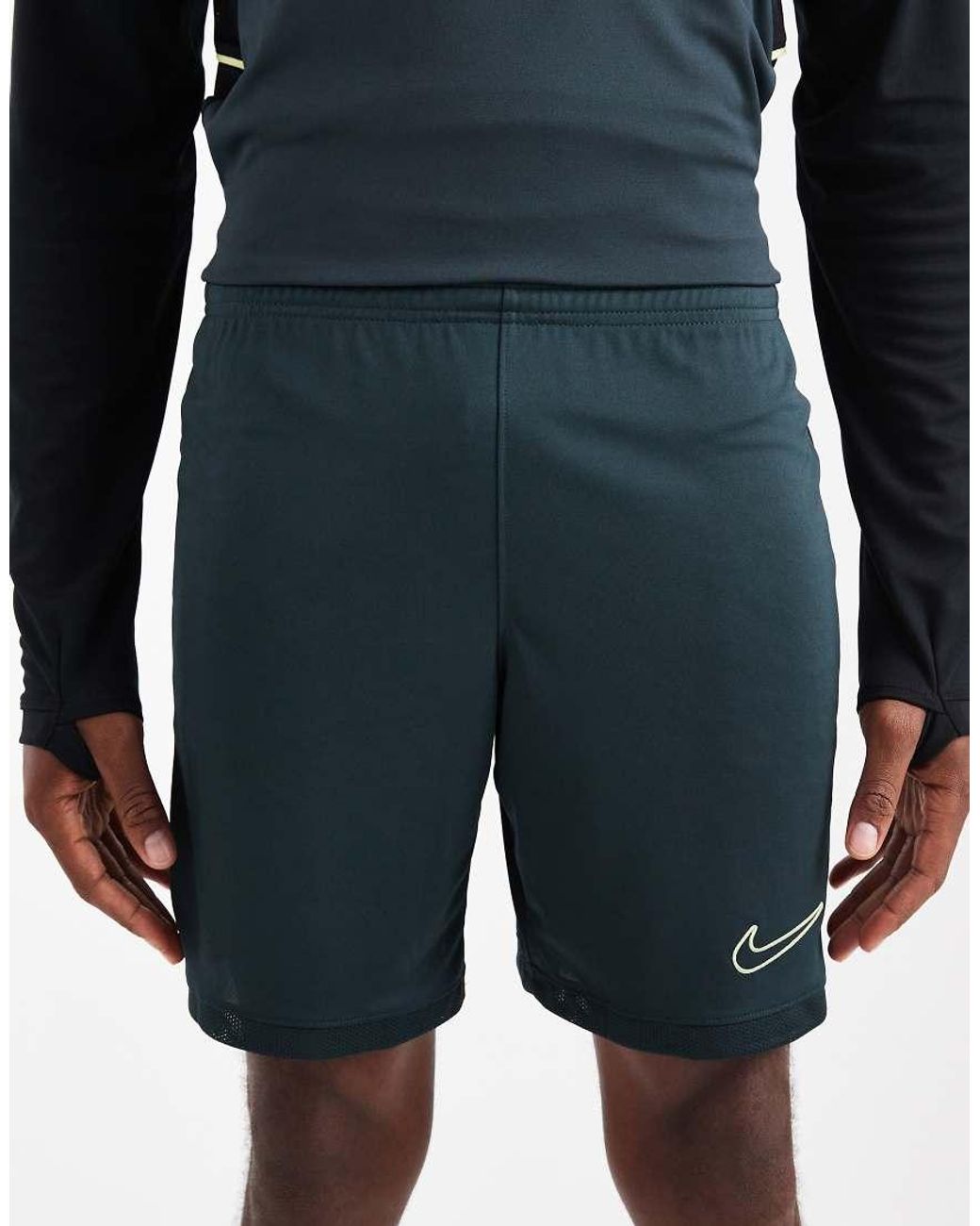 Nike Football Blue Academy 25 Dri-fit Shorts for men