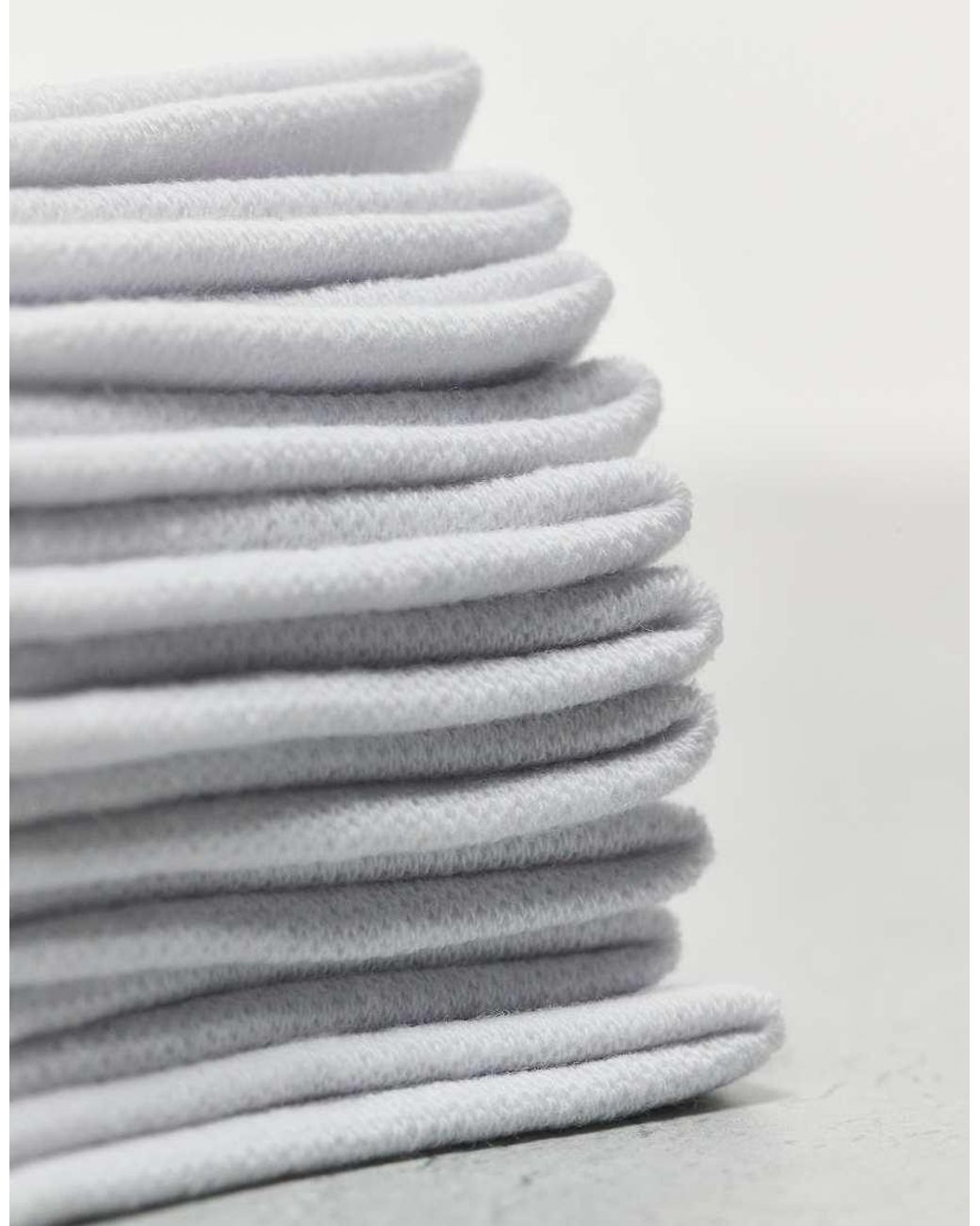 New Look White 5 Pack Trainer Socks for men
