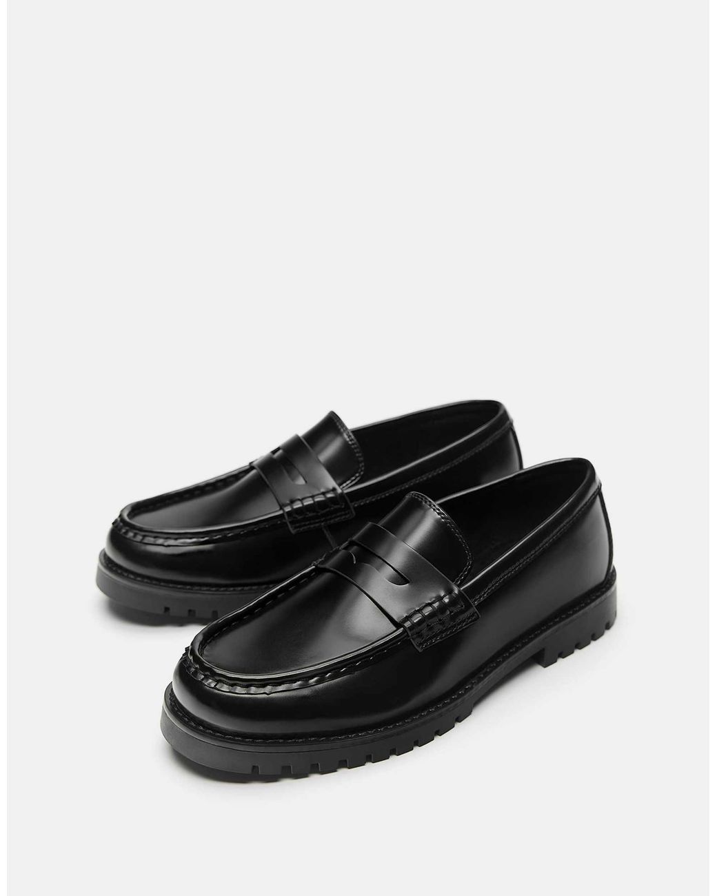 Pull&Bear – loafer in White für Herren