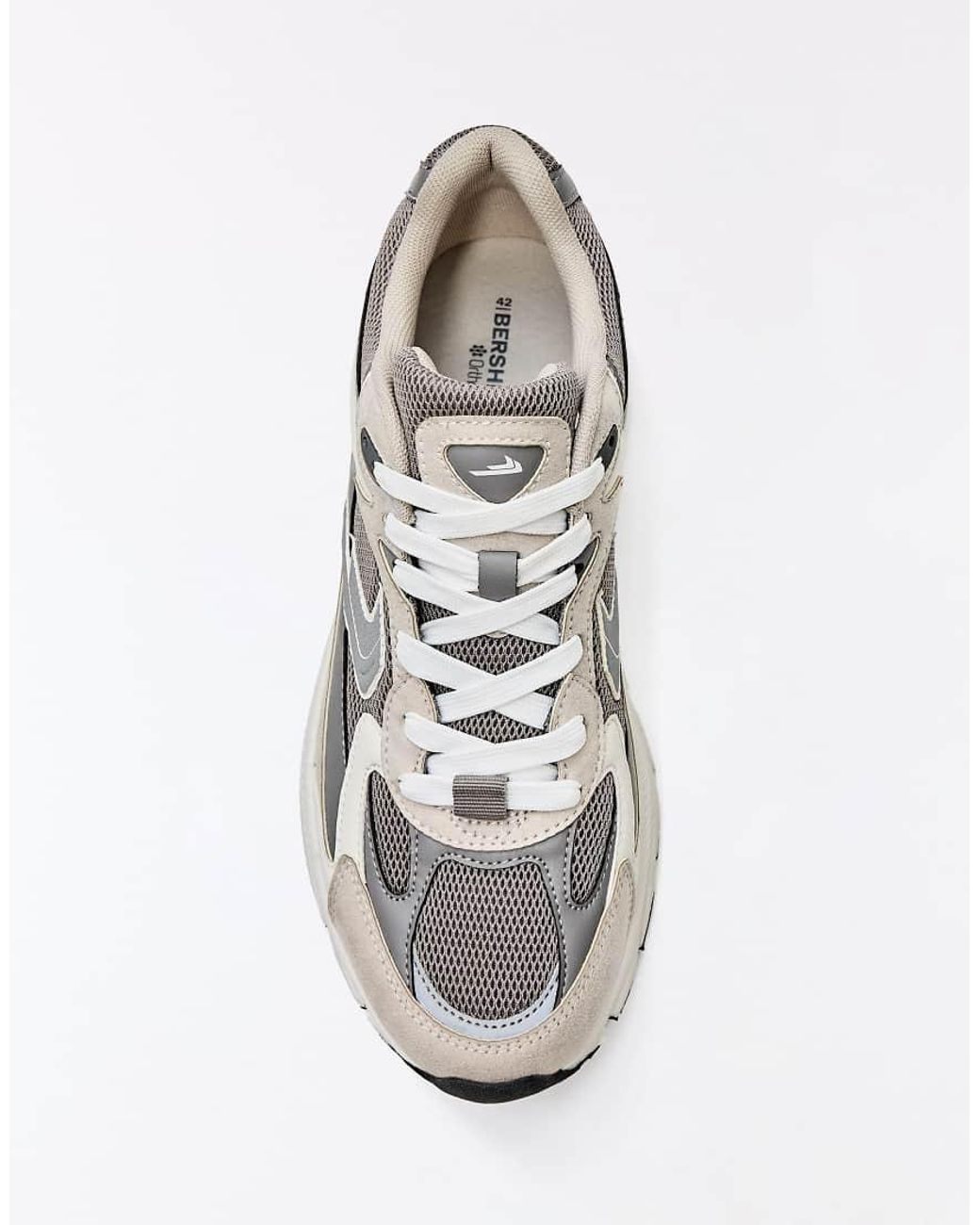 Bershka White Multi-piece Trainers for men
