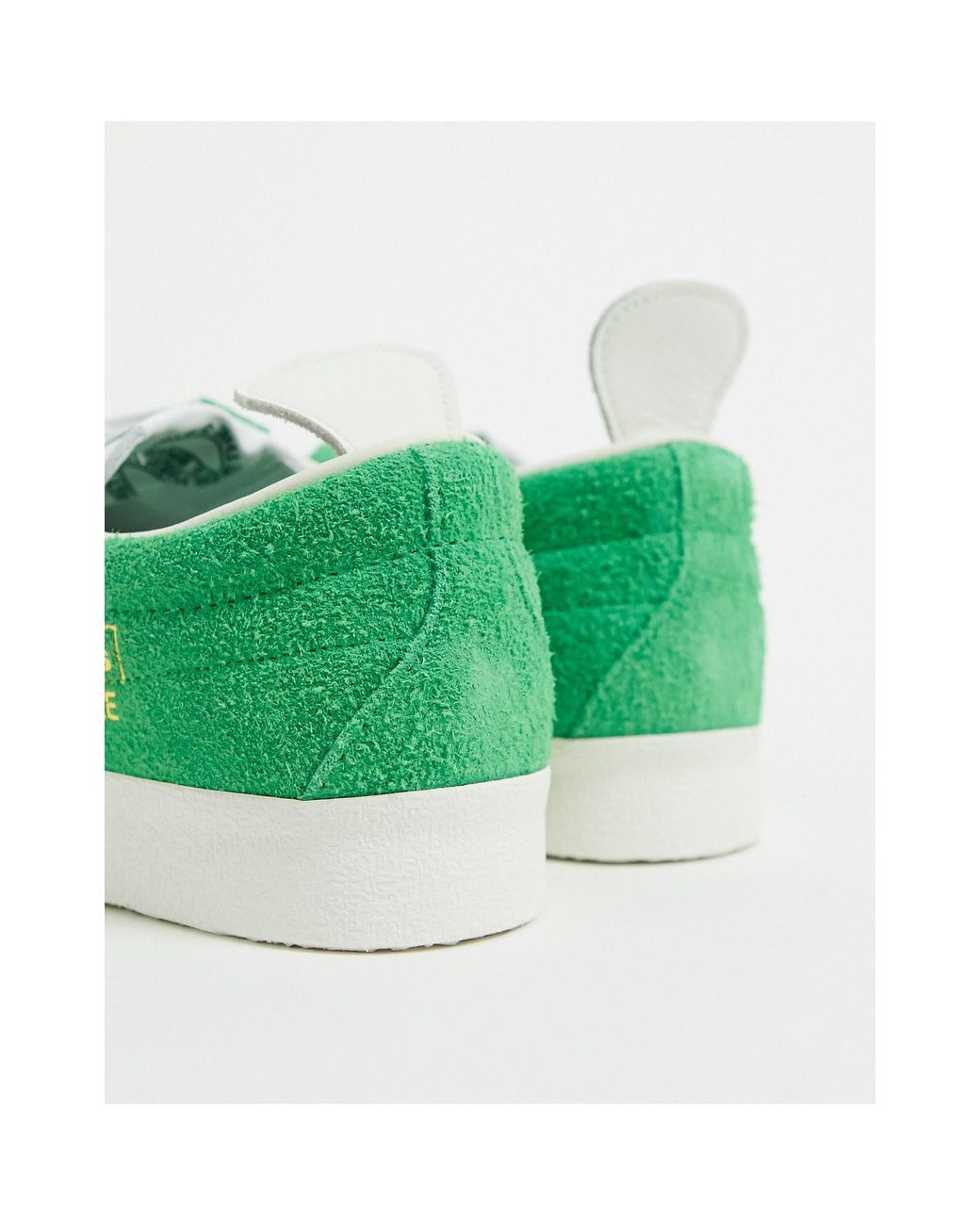 adidas gazelle silver green womens Adidas Unisex Gazelle Indoors Cream White / Collegiate Green / Gum Low Top  Sneakers