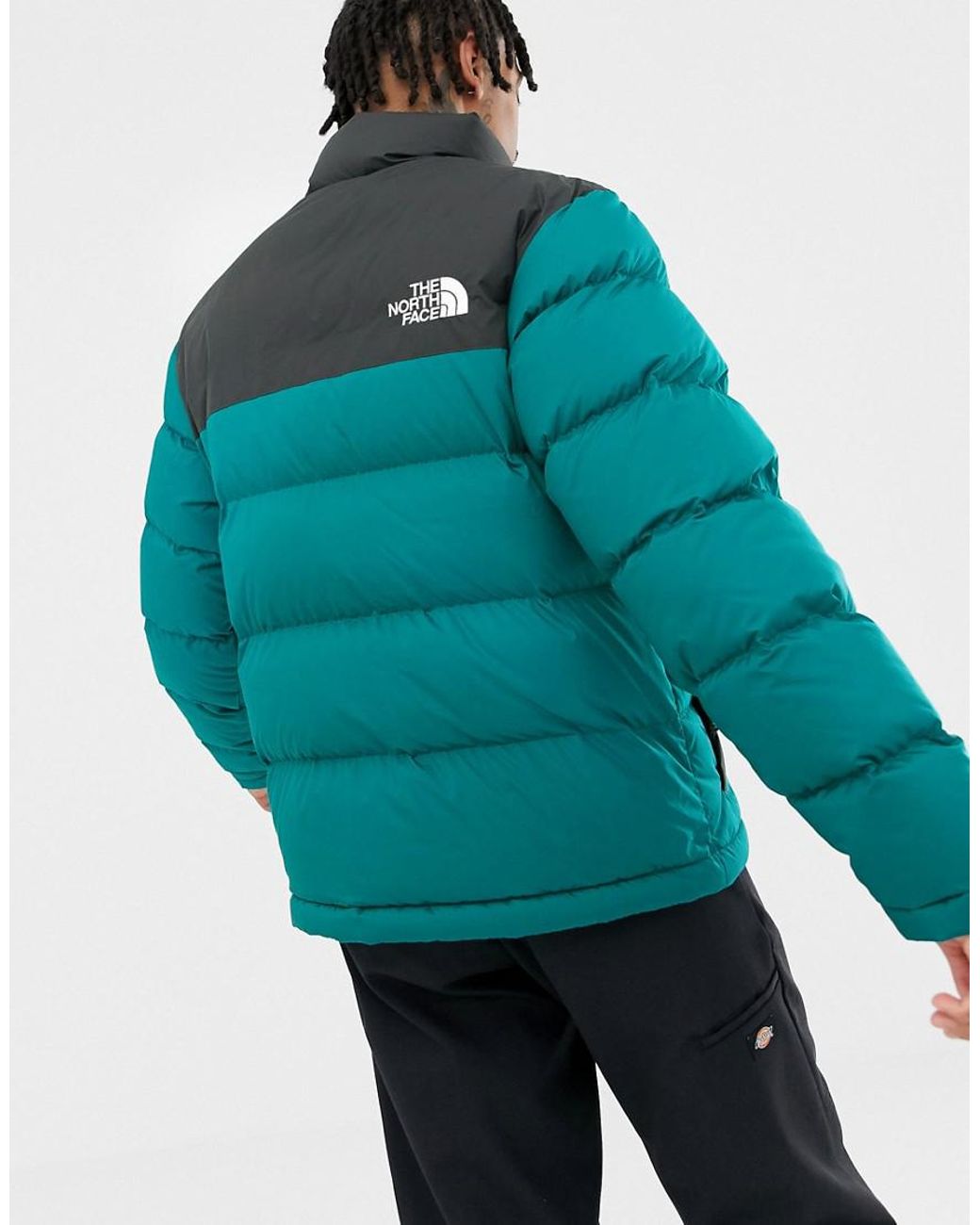 The North Face Synthetic 1992 Nuptse Jacket In Everglade Green for Men |  Lyst