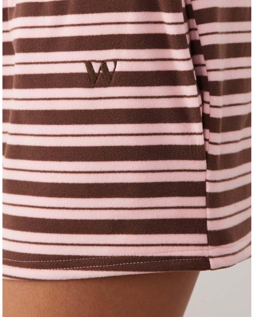 Wanderdoll Pink Frankie Premium Jersey Shorts Co-ord