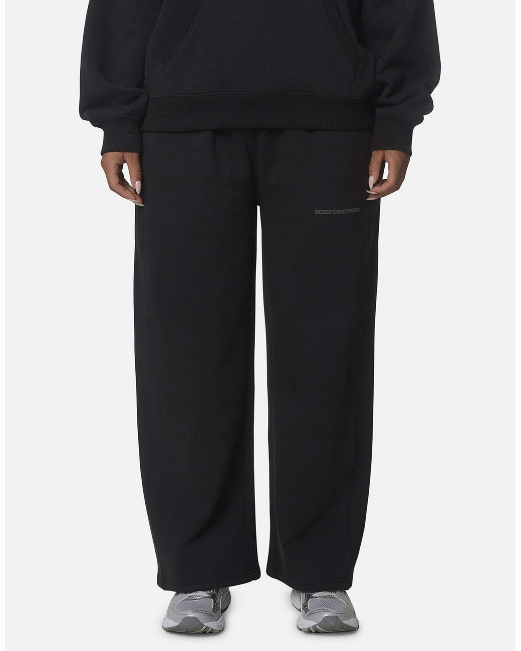 Jogging oversize en molleton Good For Nothing en coloris Black
