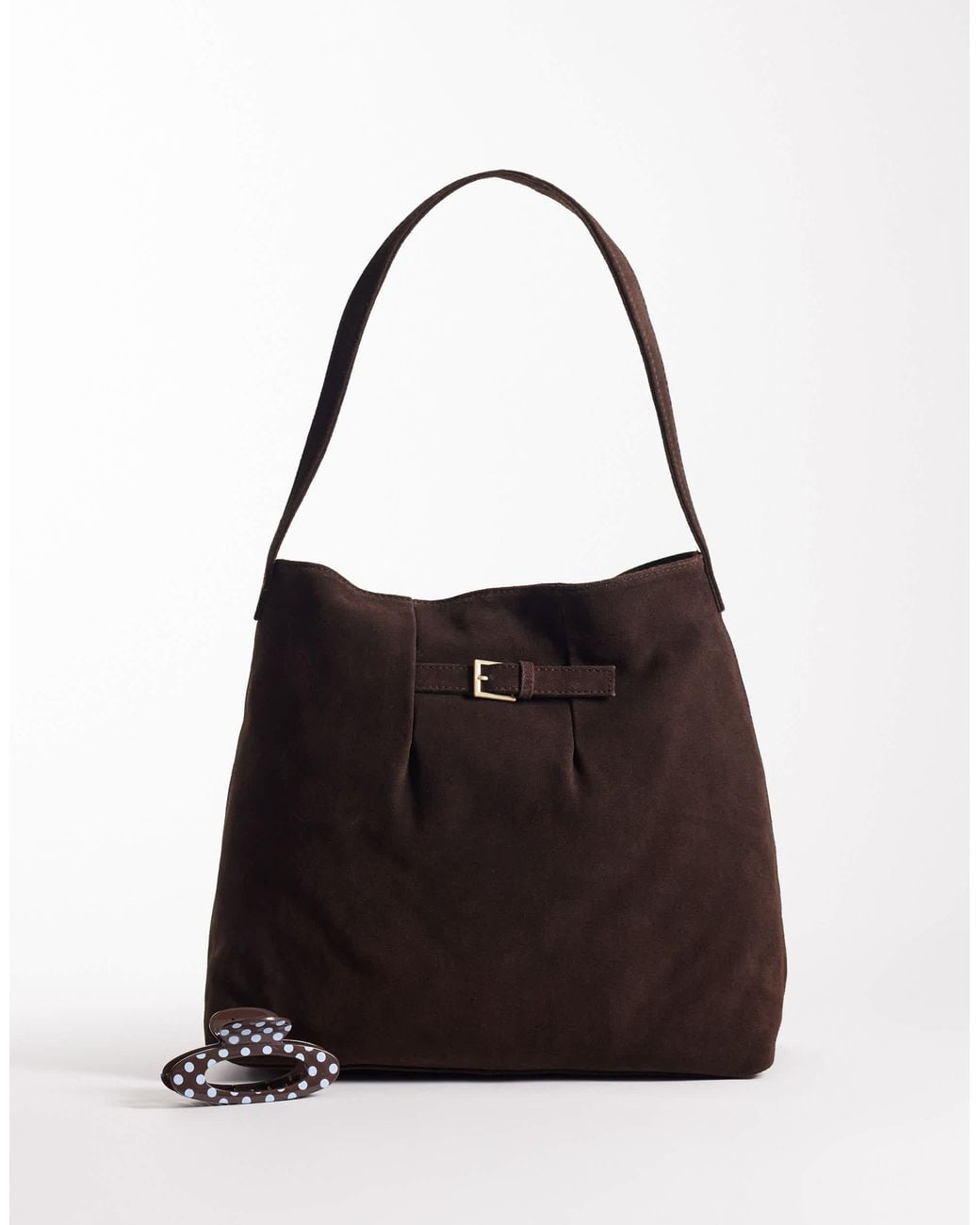 ASOS Brown – tragetasche aus wildleder