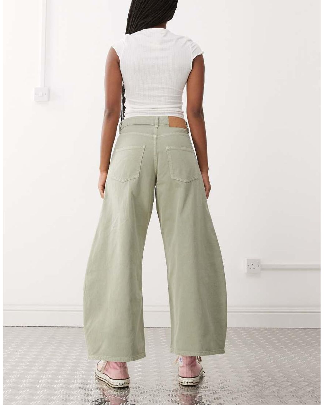 Reclaimed Vintage Natural Denim Barrel Jean