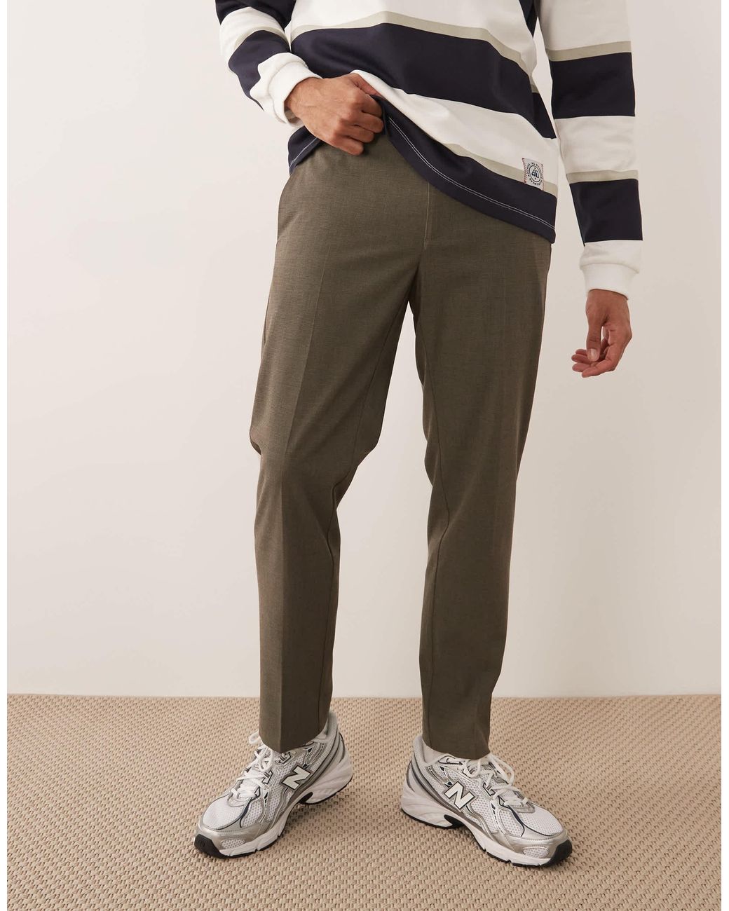 Mango – hose in Natural für Herren