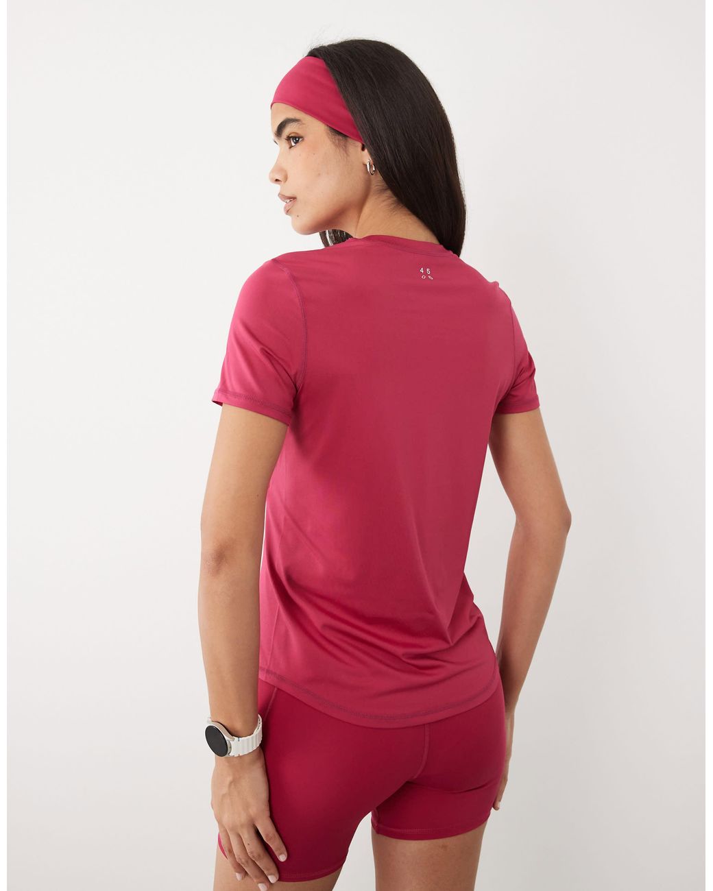 4505 Red Icon Active Quick Dry Performance T-shirt
