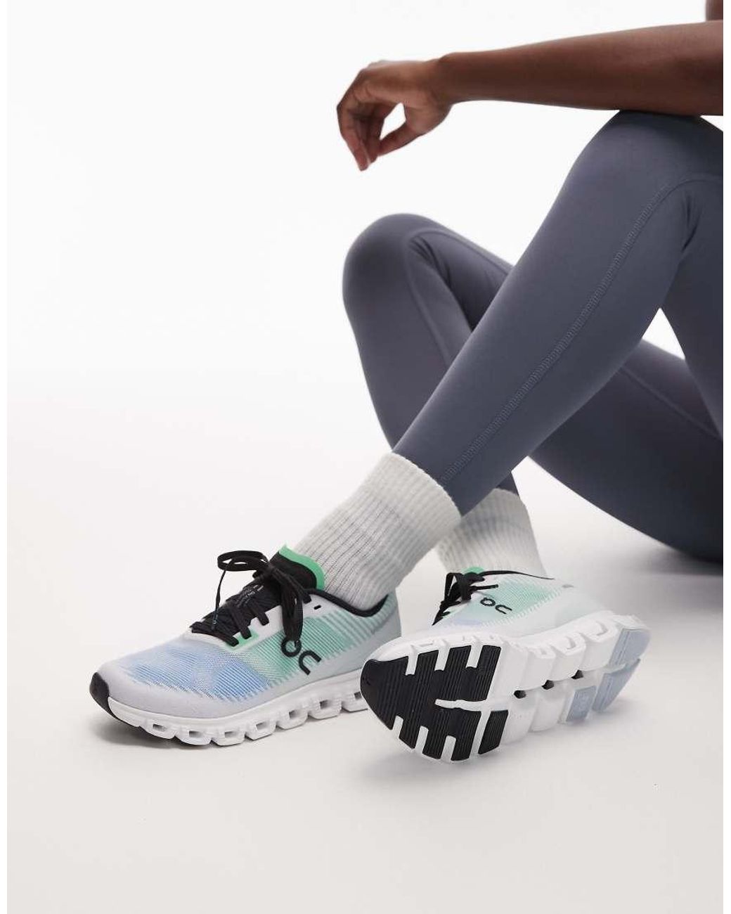 On Shoes Blue Cloud 6 Push All Day Trainers