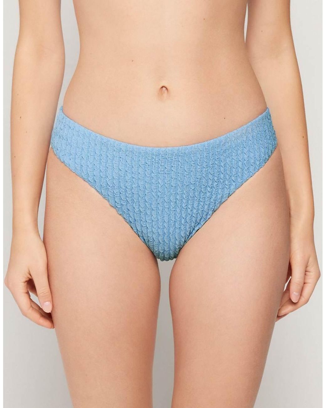Tezenis Blue Dreamy Texture Classic Bikini Bottoms
