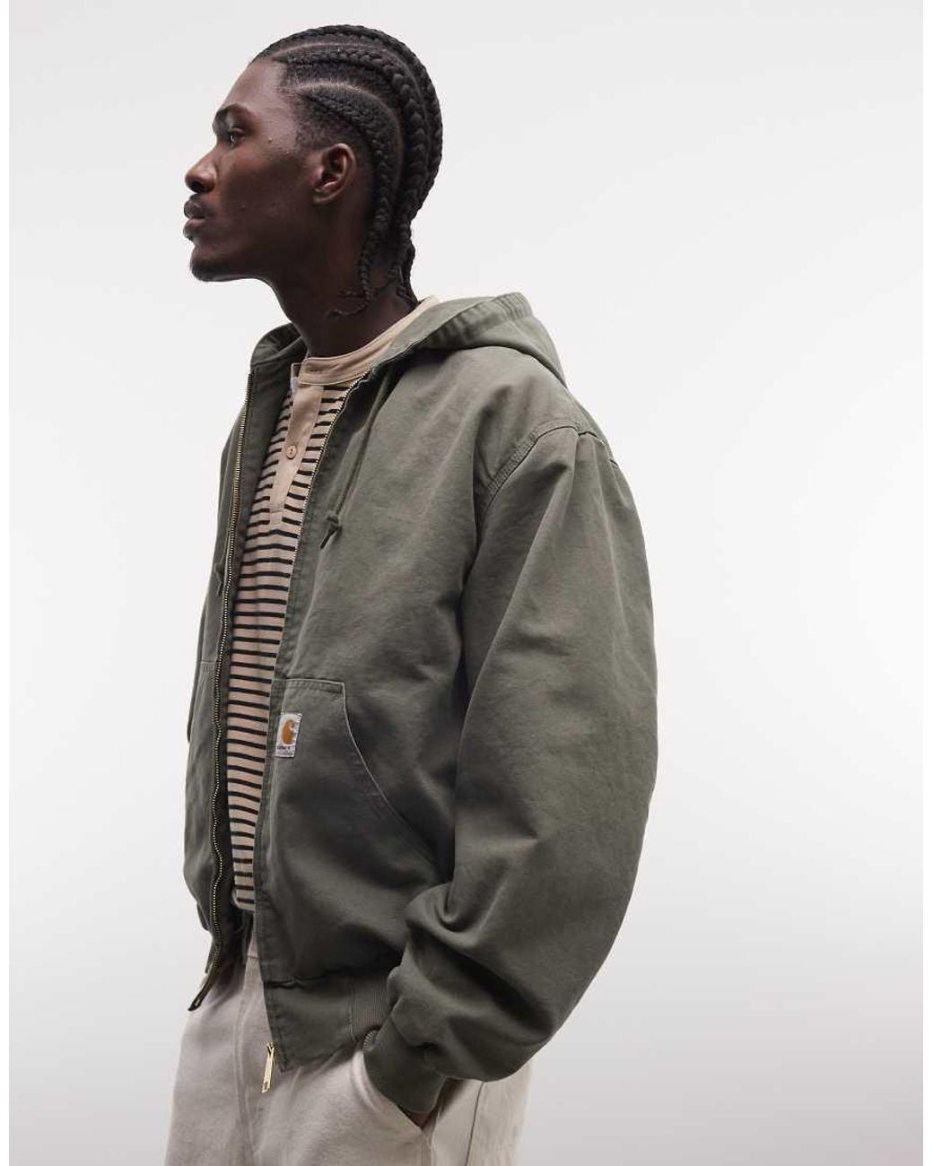 Carhartt Gray Og Active Jacket for men