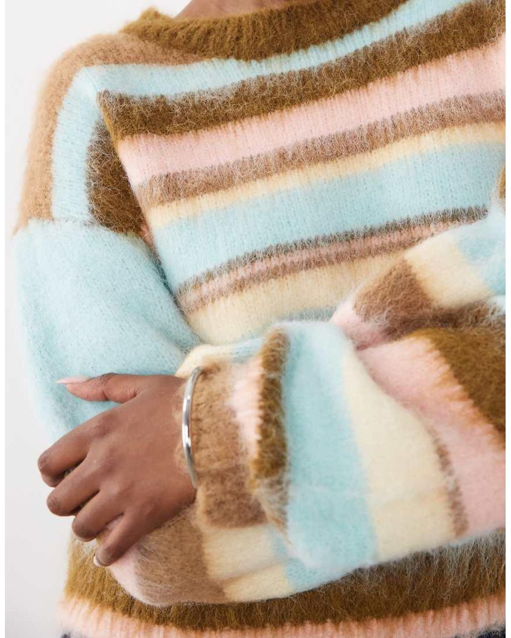Kiwi & Co Multicolor Fluffy Knit Sweater