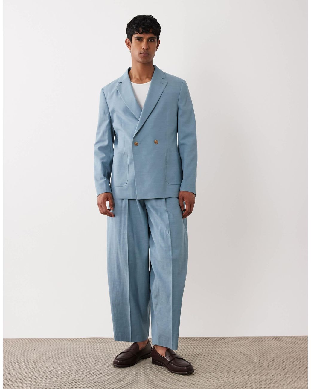 Veste ASOS pour homme en coloris Blue