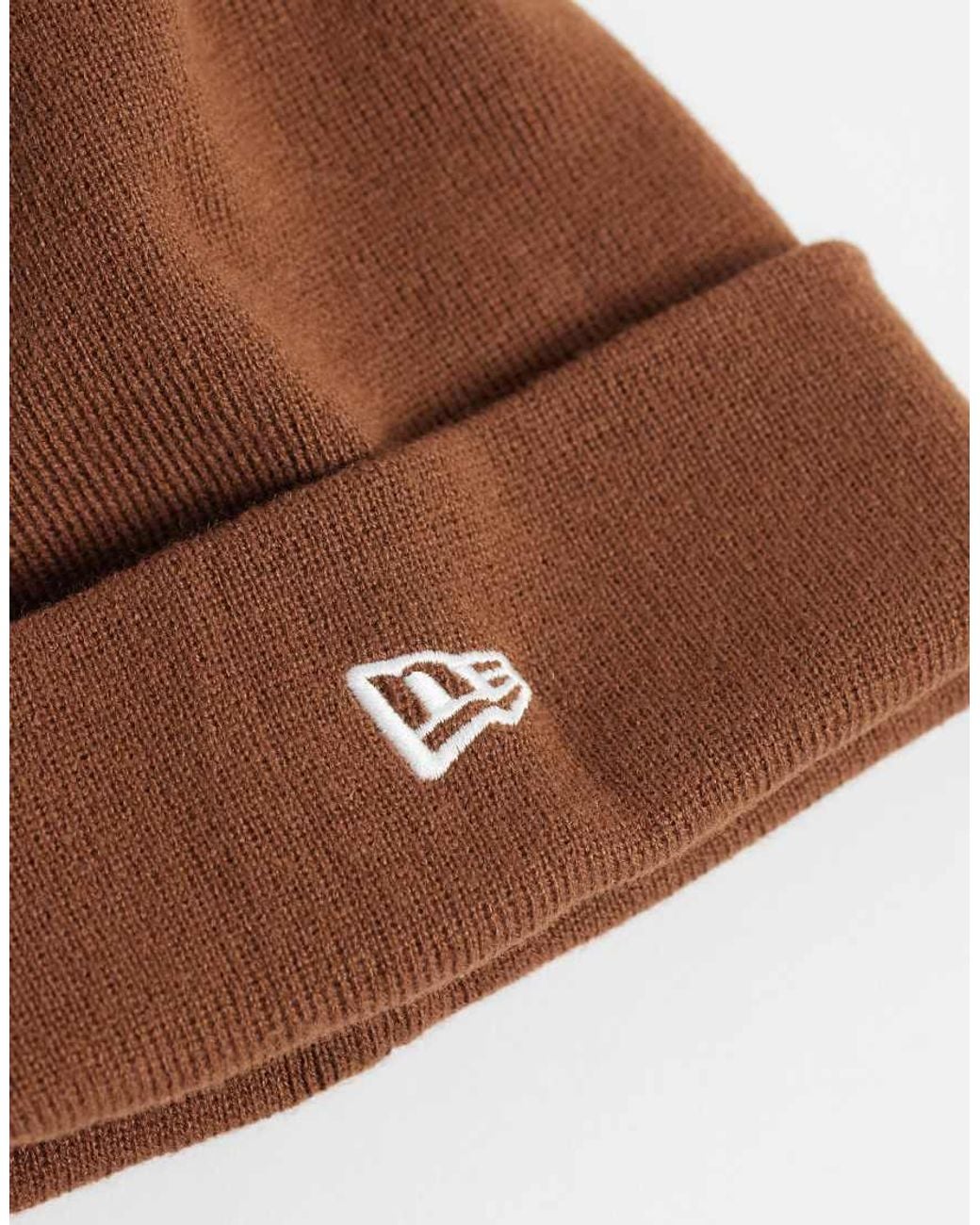 KTZ Brown Ny Yankees Knit Cuff Beanie for men