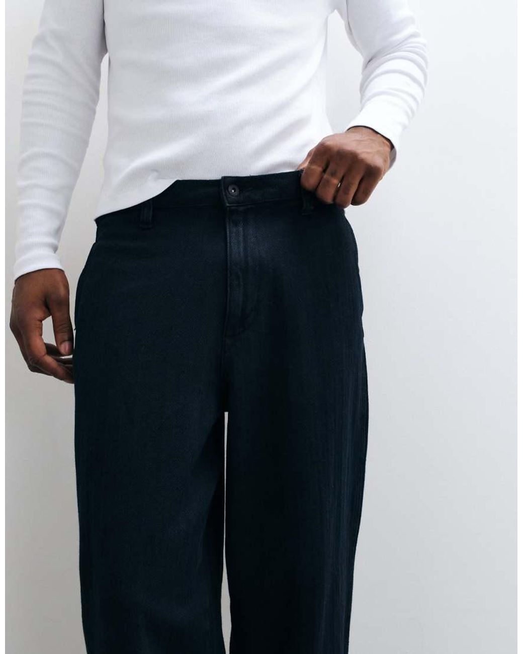 ASOS Red Loose Jeans for men