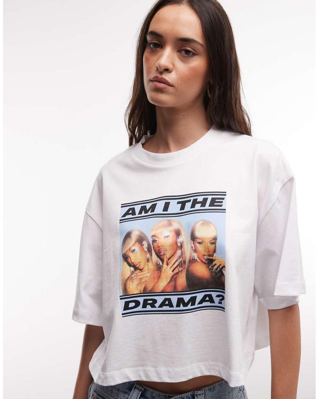 ASOS X Cardi B in het White