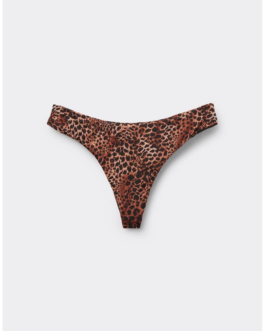 Tezenis Brown Brazillian Savage Sun Bikini Bottoms