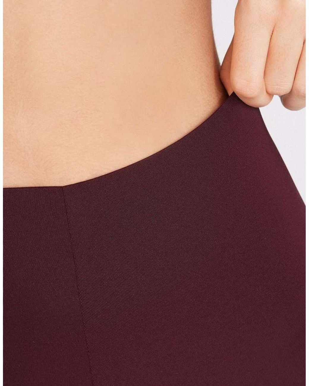Tezenis Purple Microfibre Hot Pants