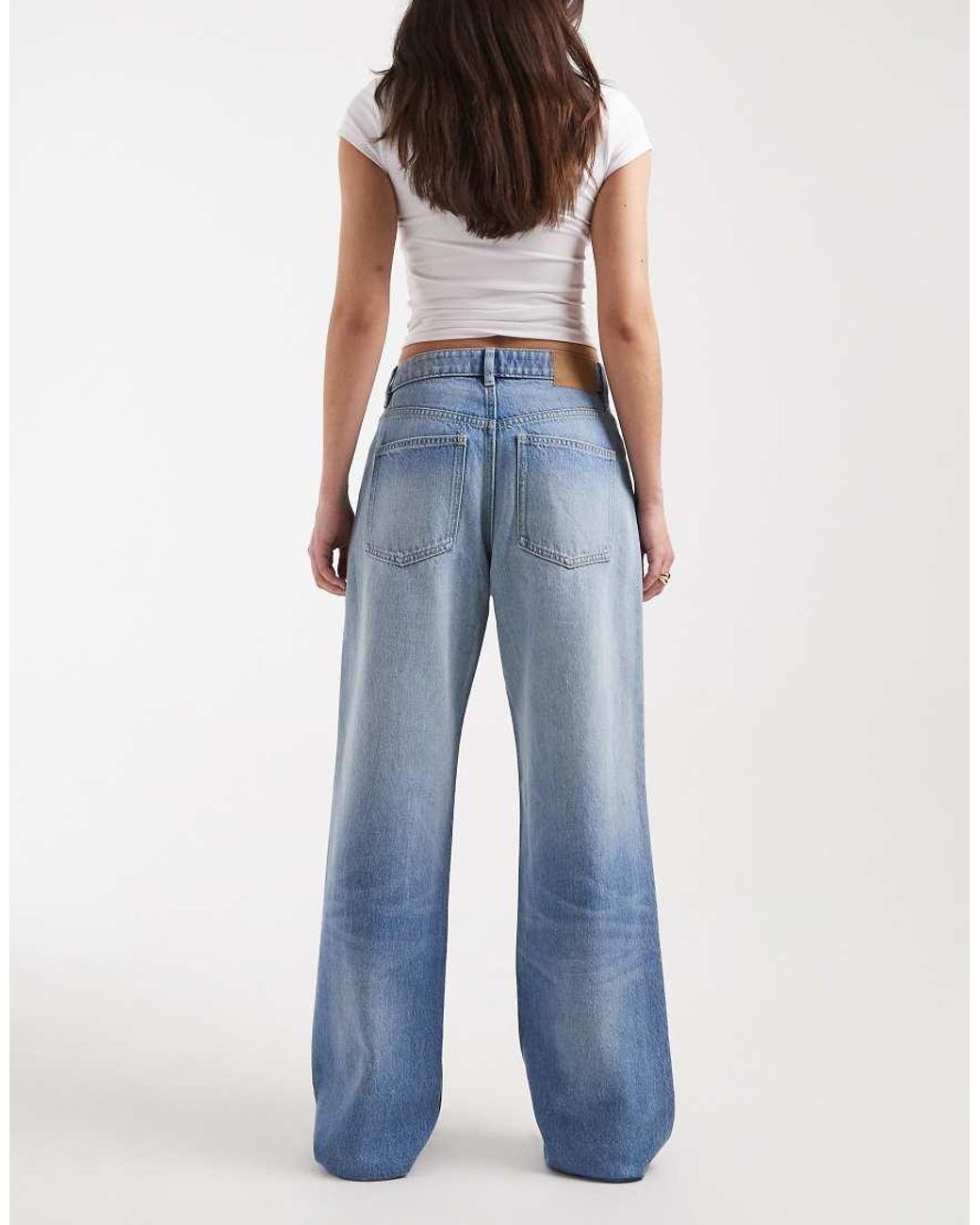 Cotton On Blue Curvy 91 Straight Jeans