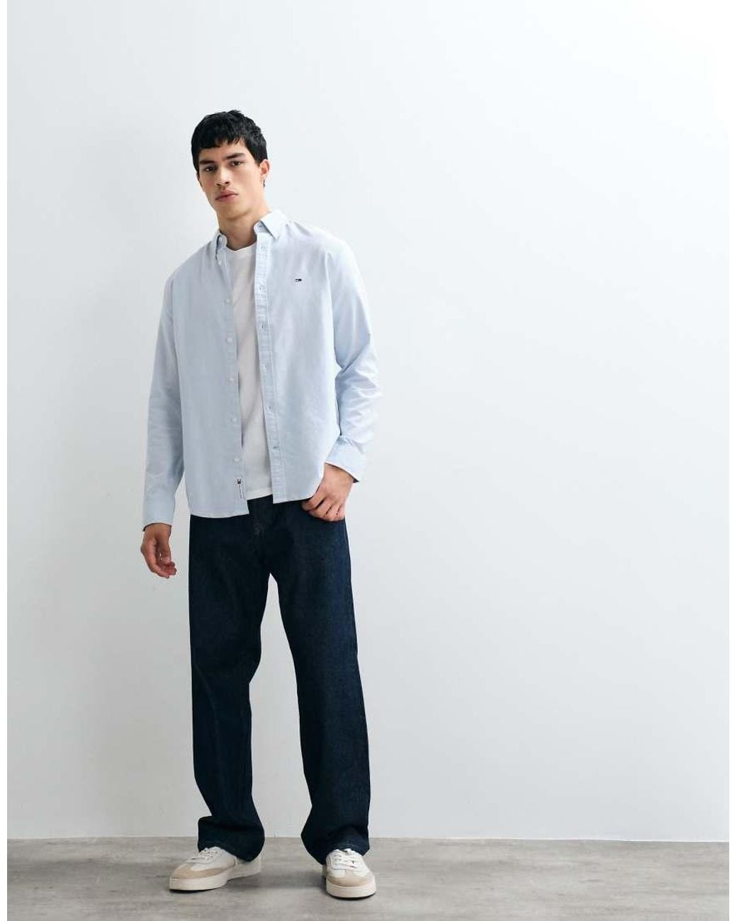 Tommy Hilfiger White Oxford Shirt for men