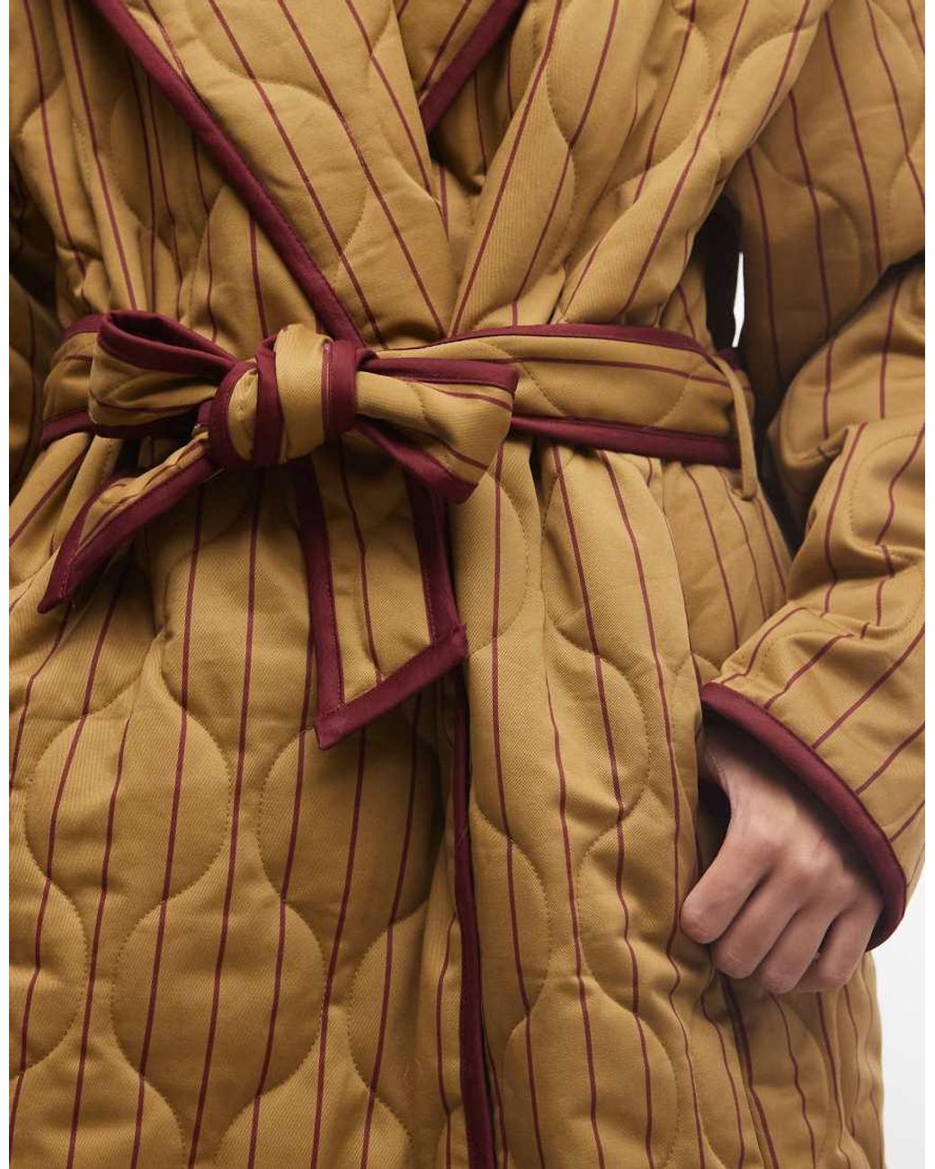 Muse Assembly Multicolor Wrap Quilted Jacket