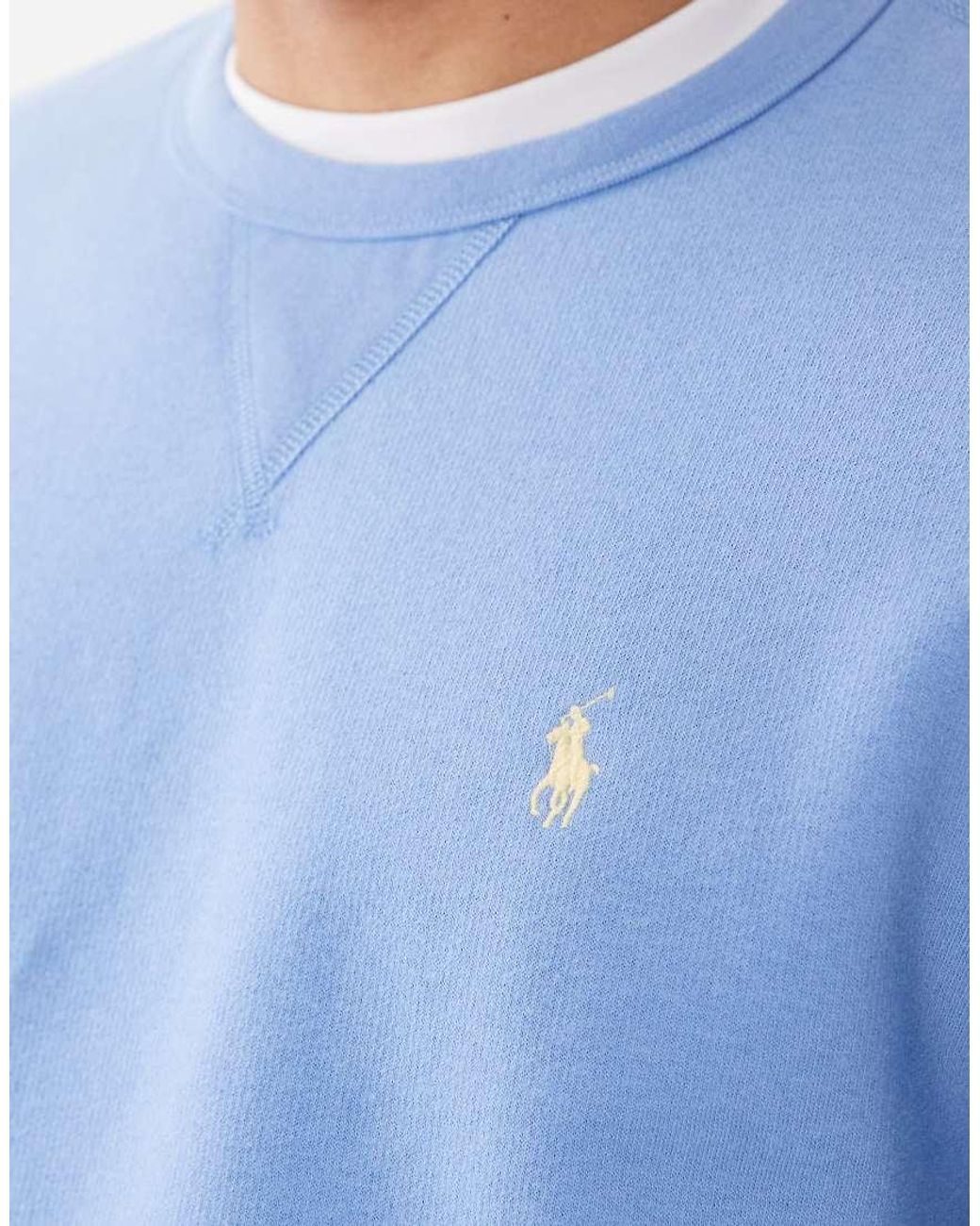 Polo Ralph Lauren Blue Icon Logo Fleece Sweatshirt