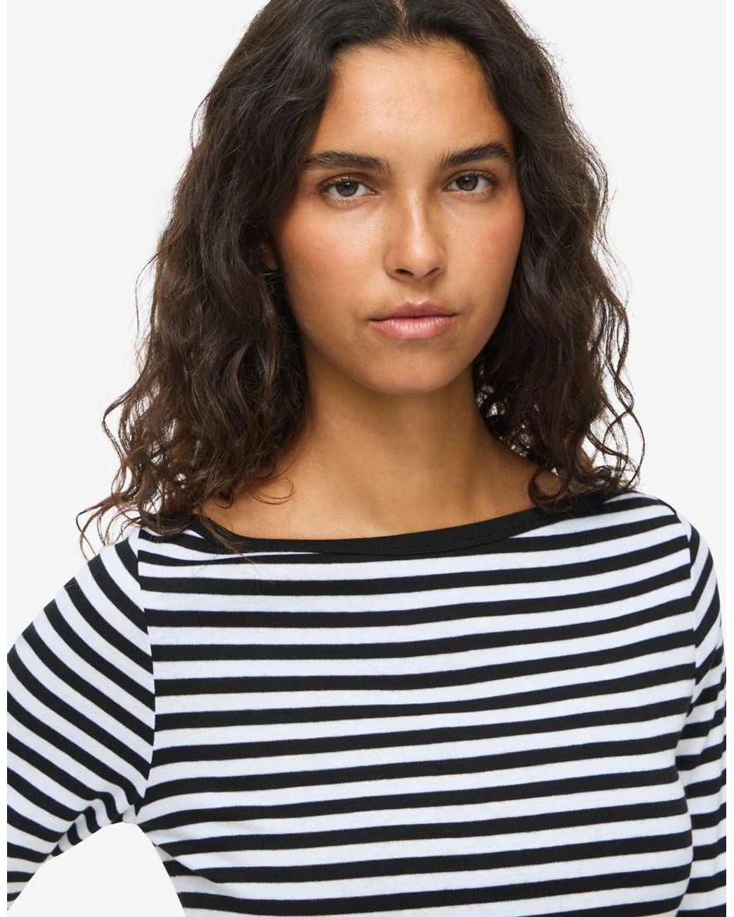 Noisy May Blue 3/4 Sleeved Blouse