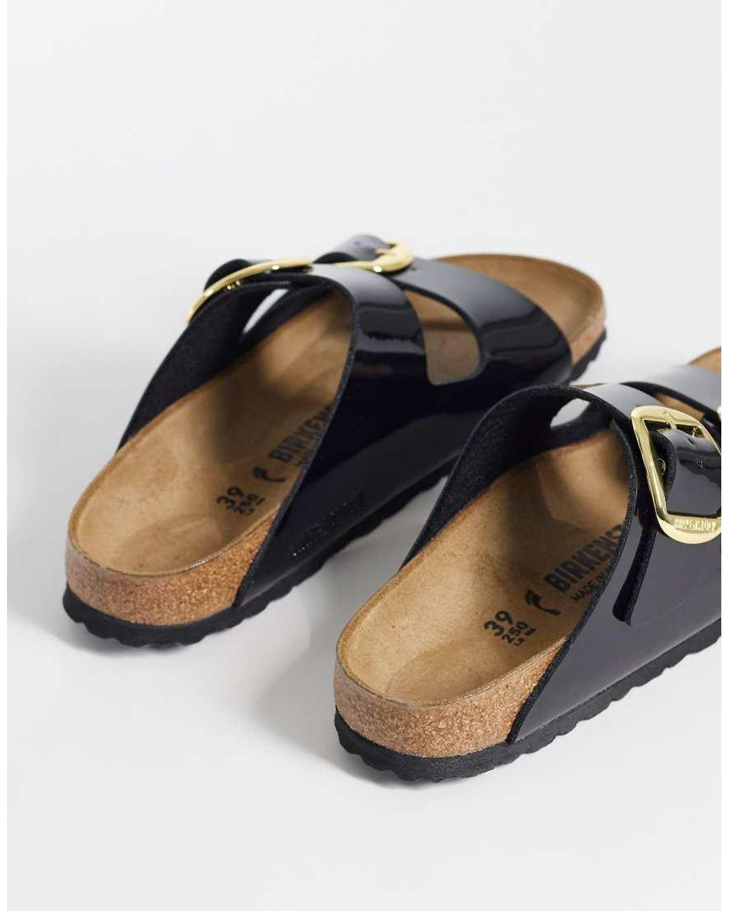 Birkenstock Multicolor Arizona Big Buckle Patent Leather Sandals