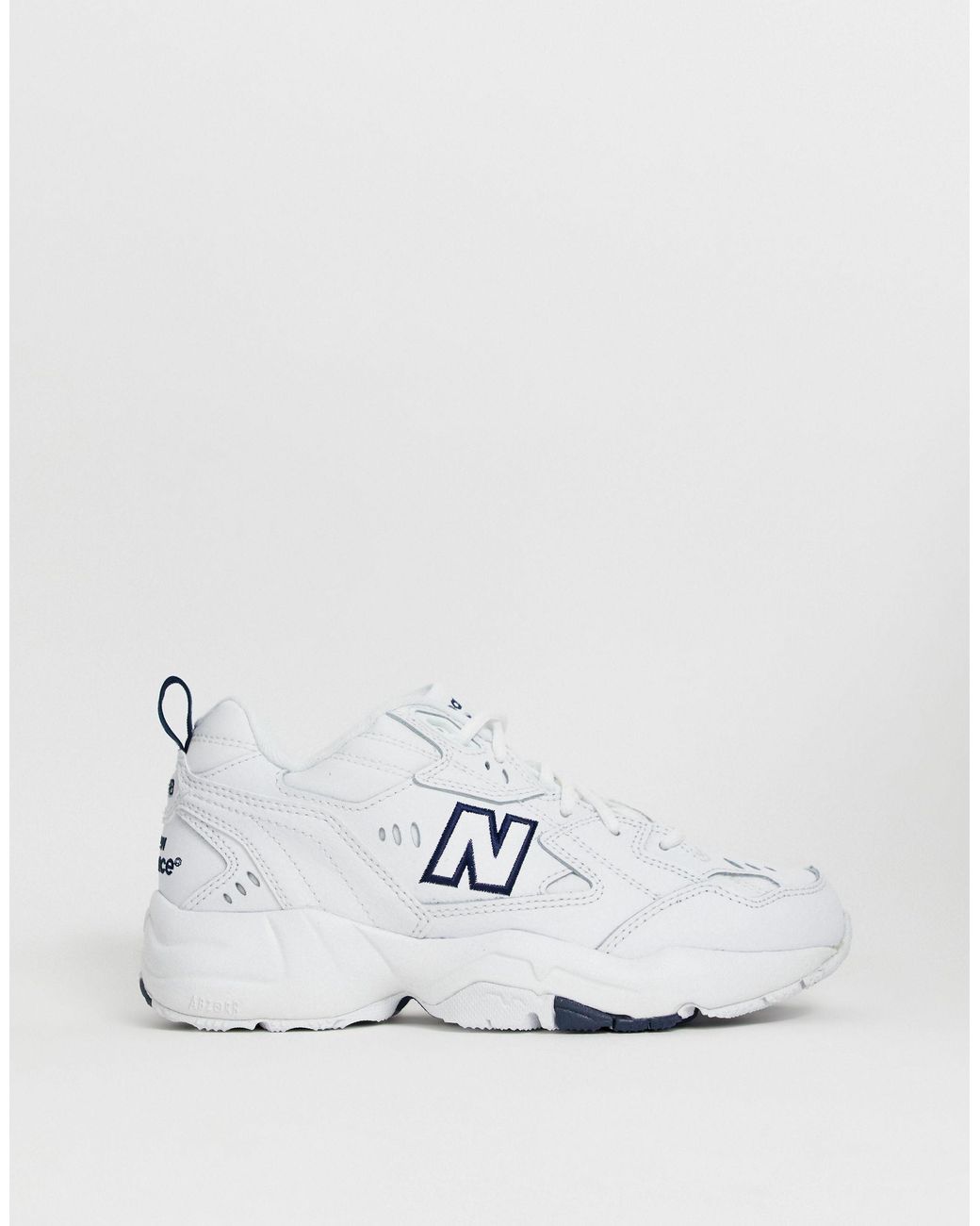New Balance 608 Chunky Trainers in White | Lyst Australia