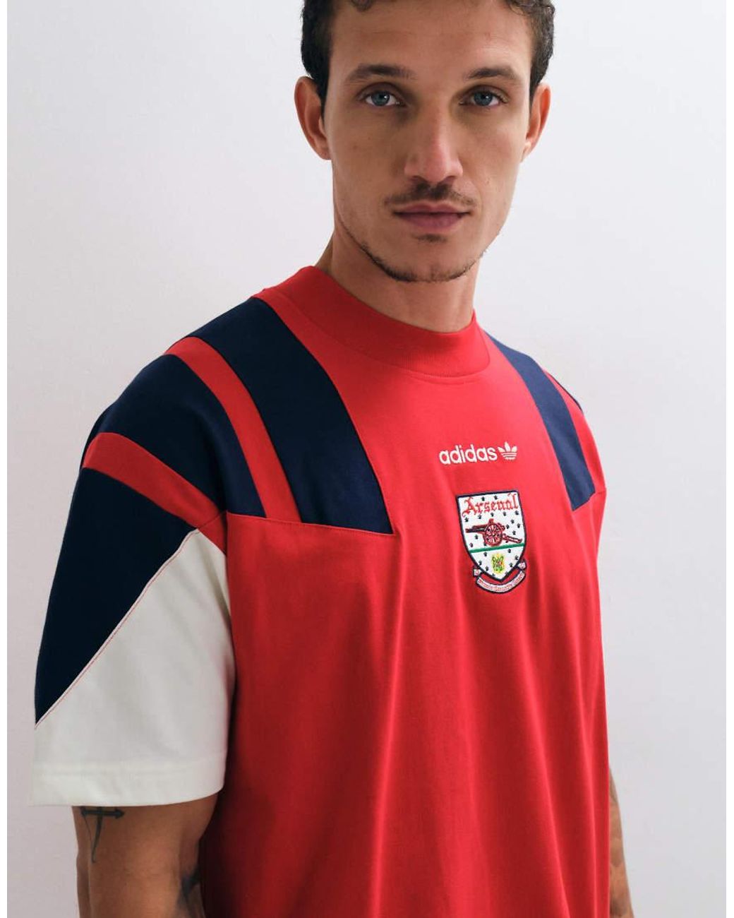 Adidas Originals Red Adidas Football Arsenal 26/27 Eqt Jersey for men