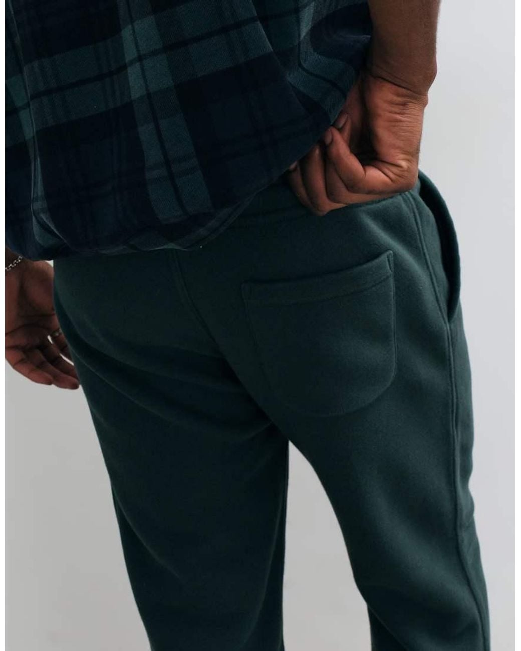 Abercrombie & Fitch Blue Straight Leg Joggers for men