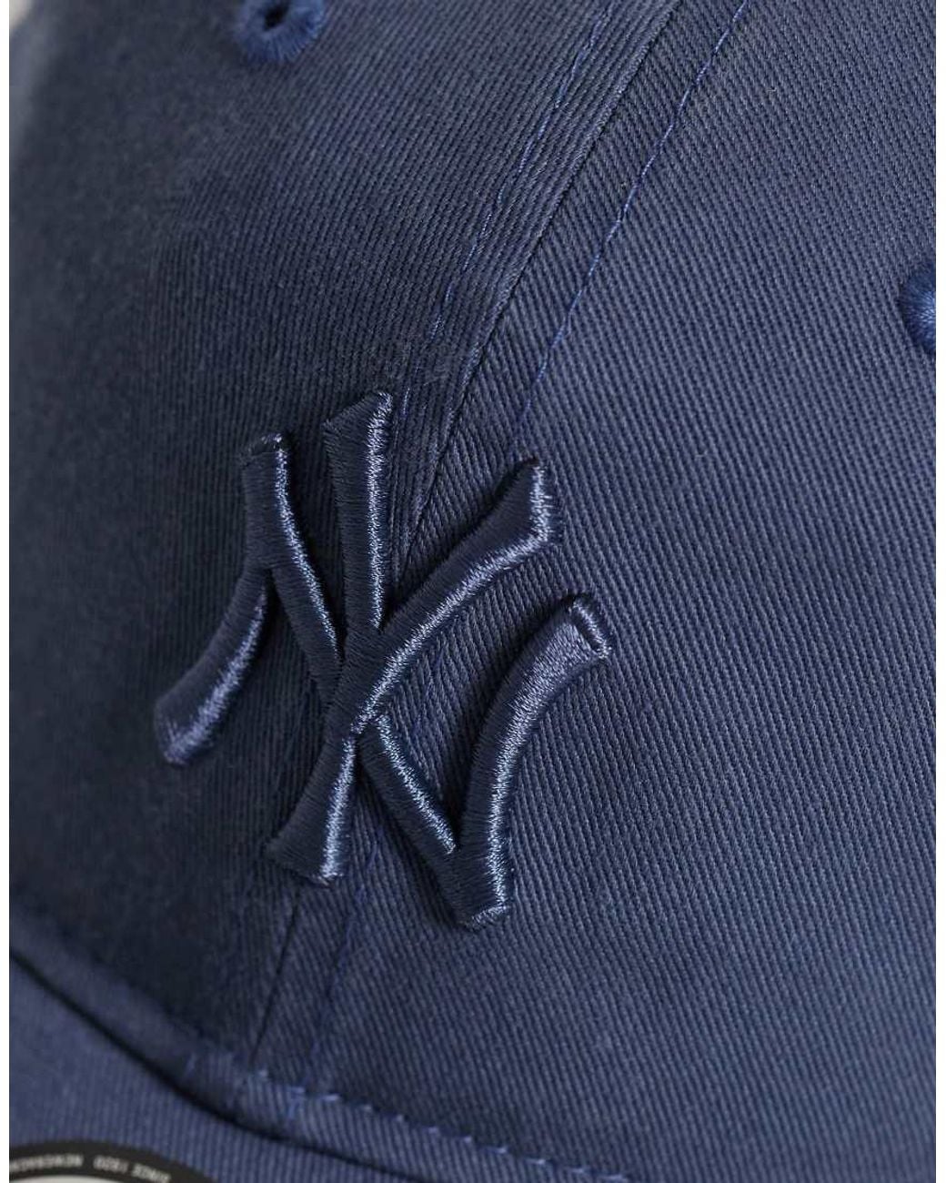 KTZ Blue Ny Yankees 9Twenty Tonal Washed Cap