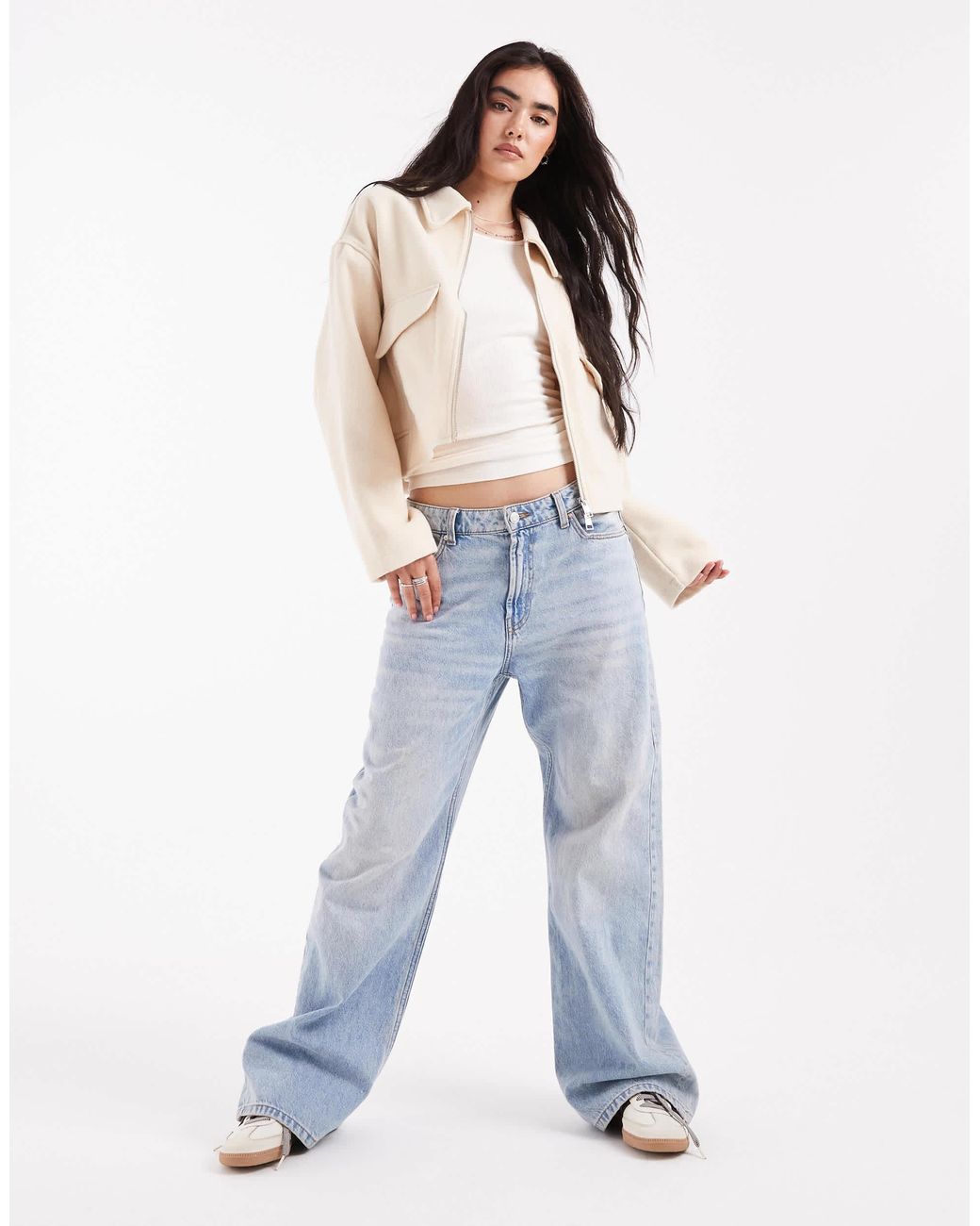 ASOS Natural Clean Formal Bomber