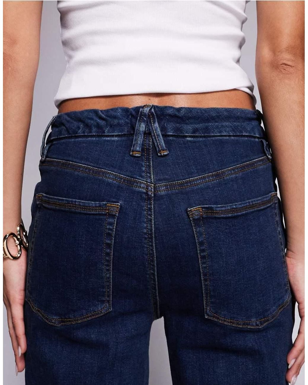 GOOD AMERICAN Blue Good Legs Skinny Jeans