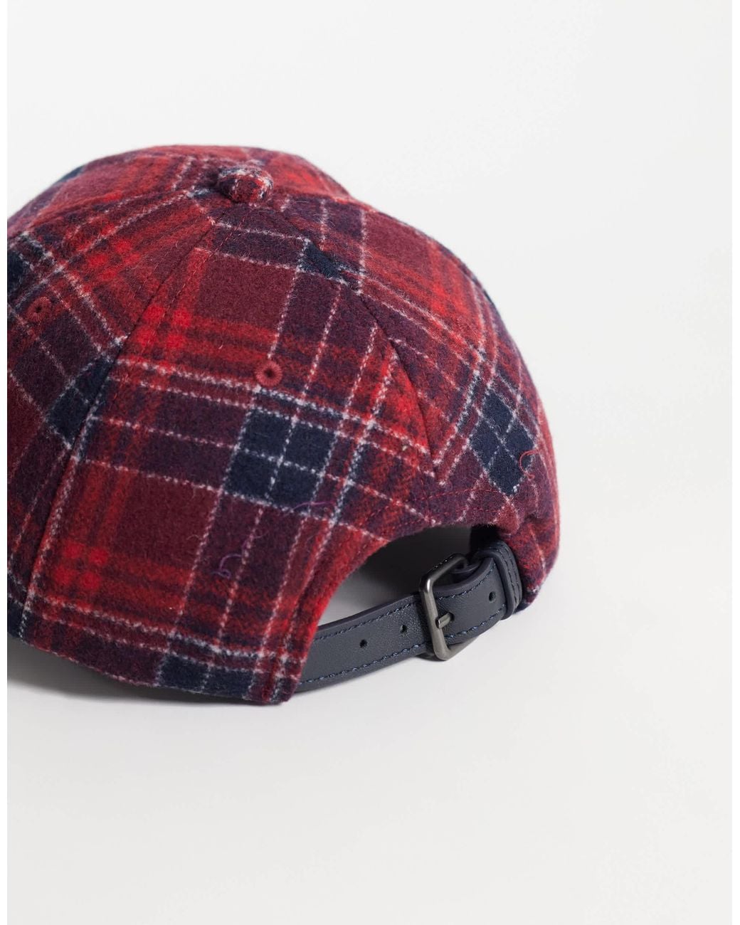 Tommy Hilfiger Red Crest Wool Blend Cap for men