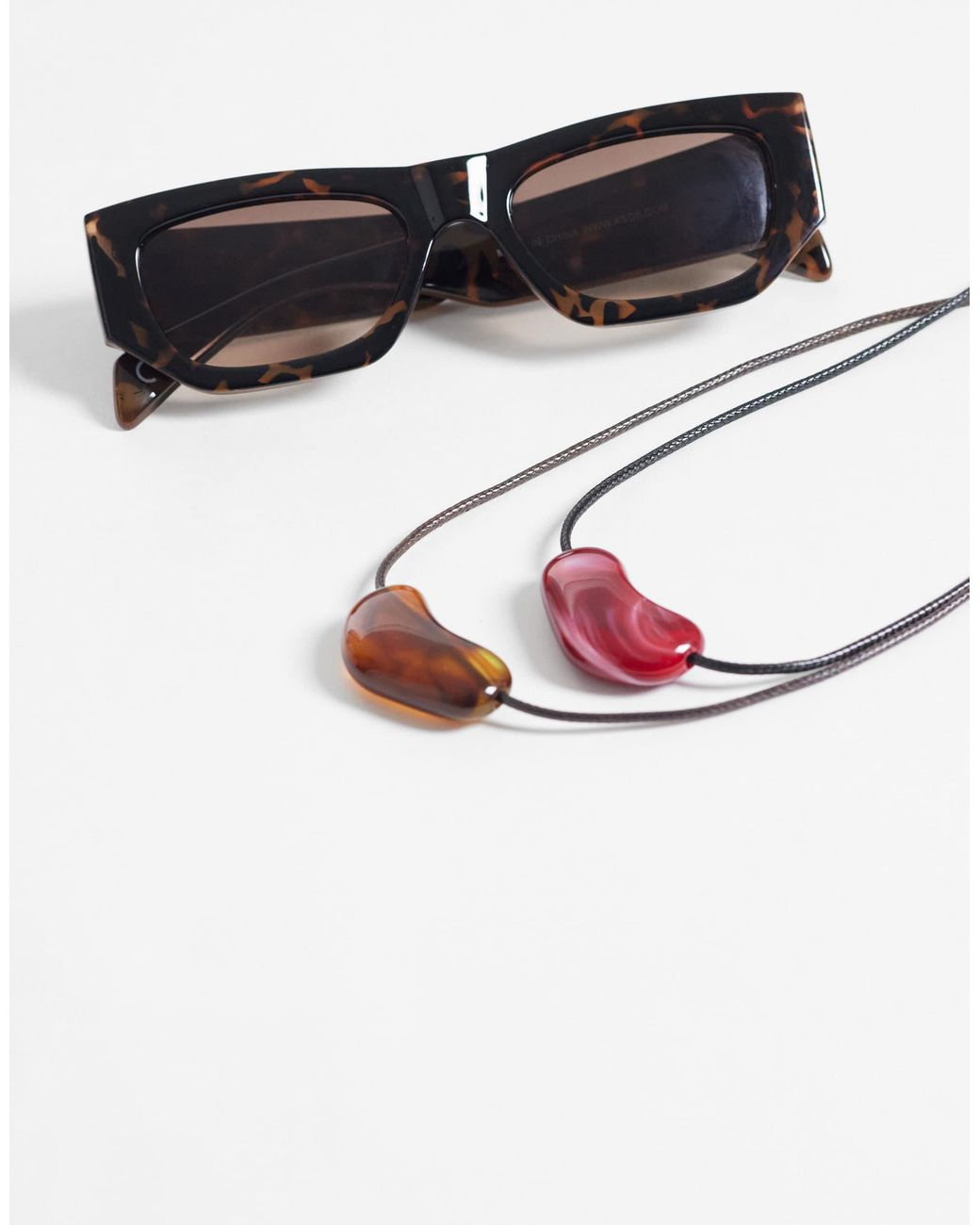Accessorize Brown – kordelhalsketten