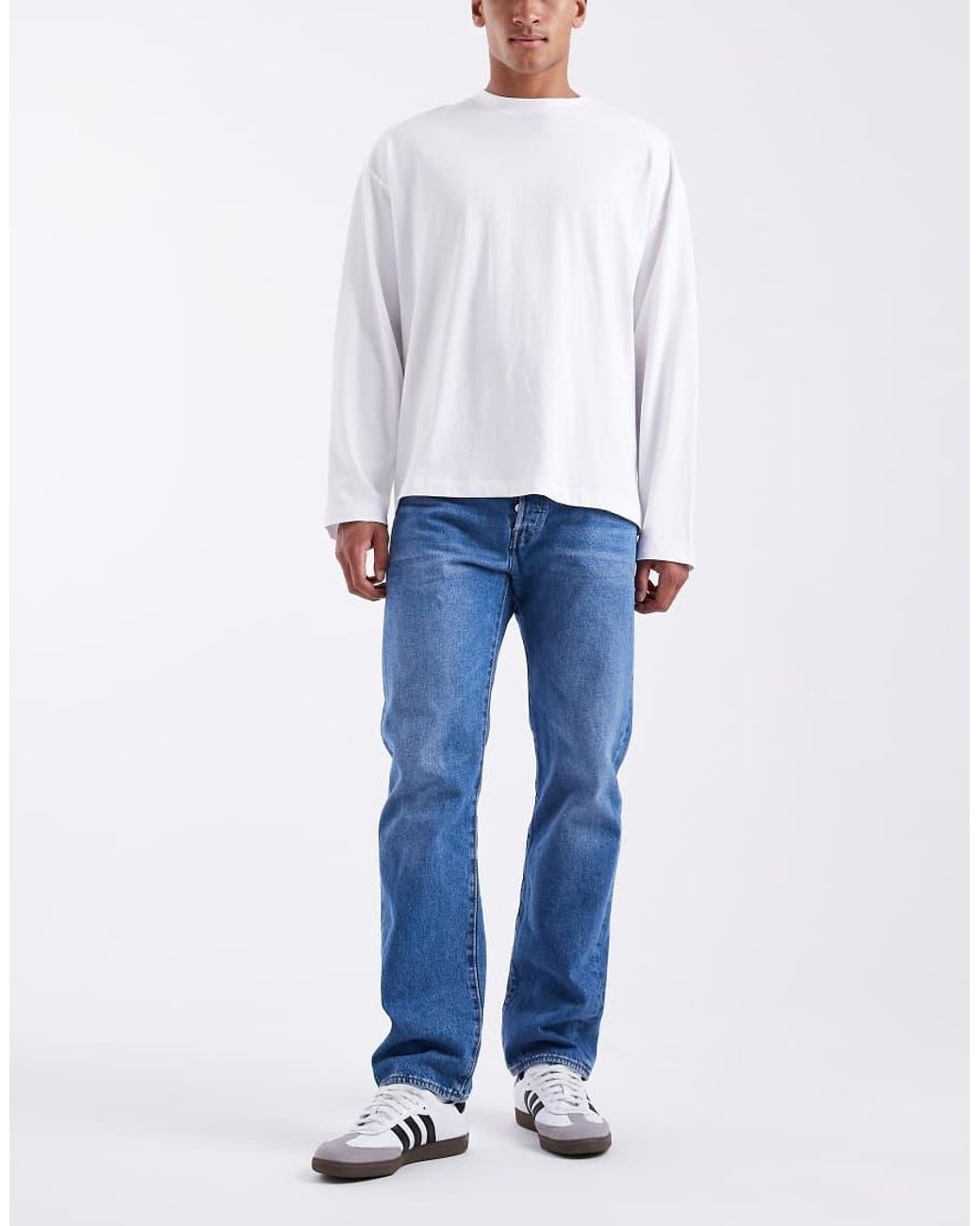 Levi's Blue 501 '93 Relaxed Straight Jeans for men