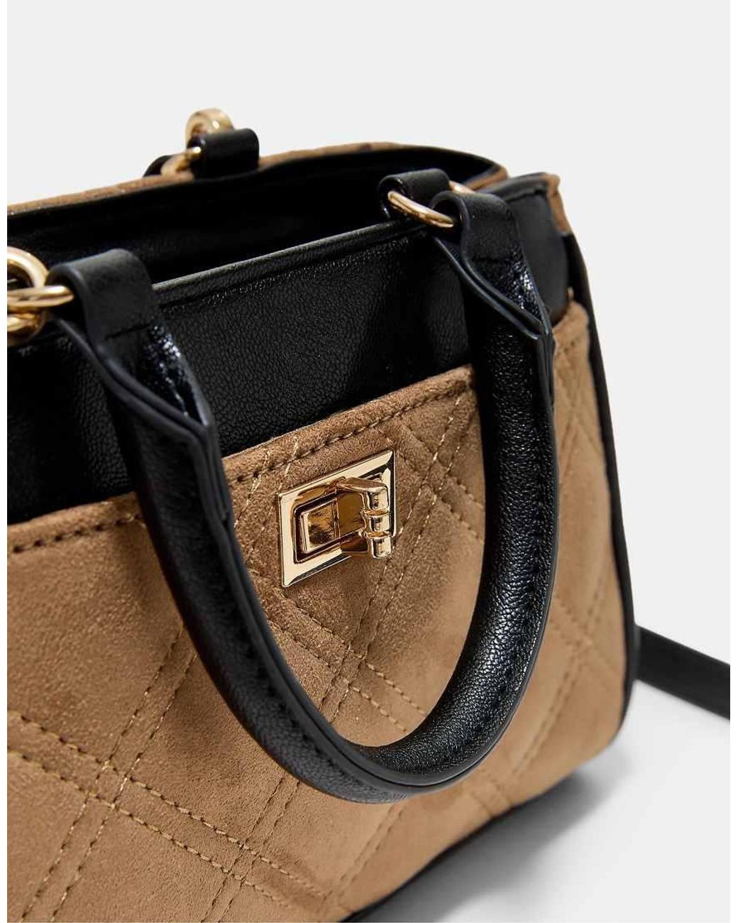 Stradivarius White Mini City Bag