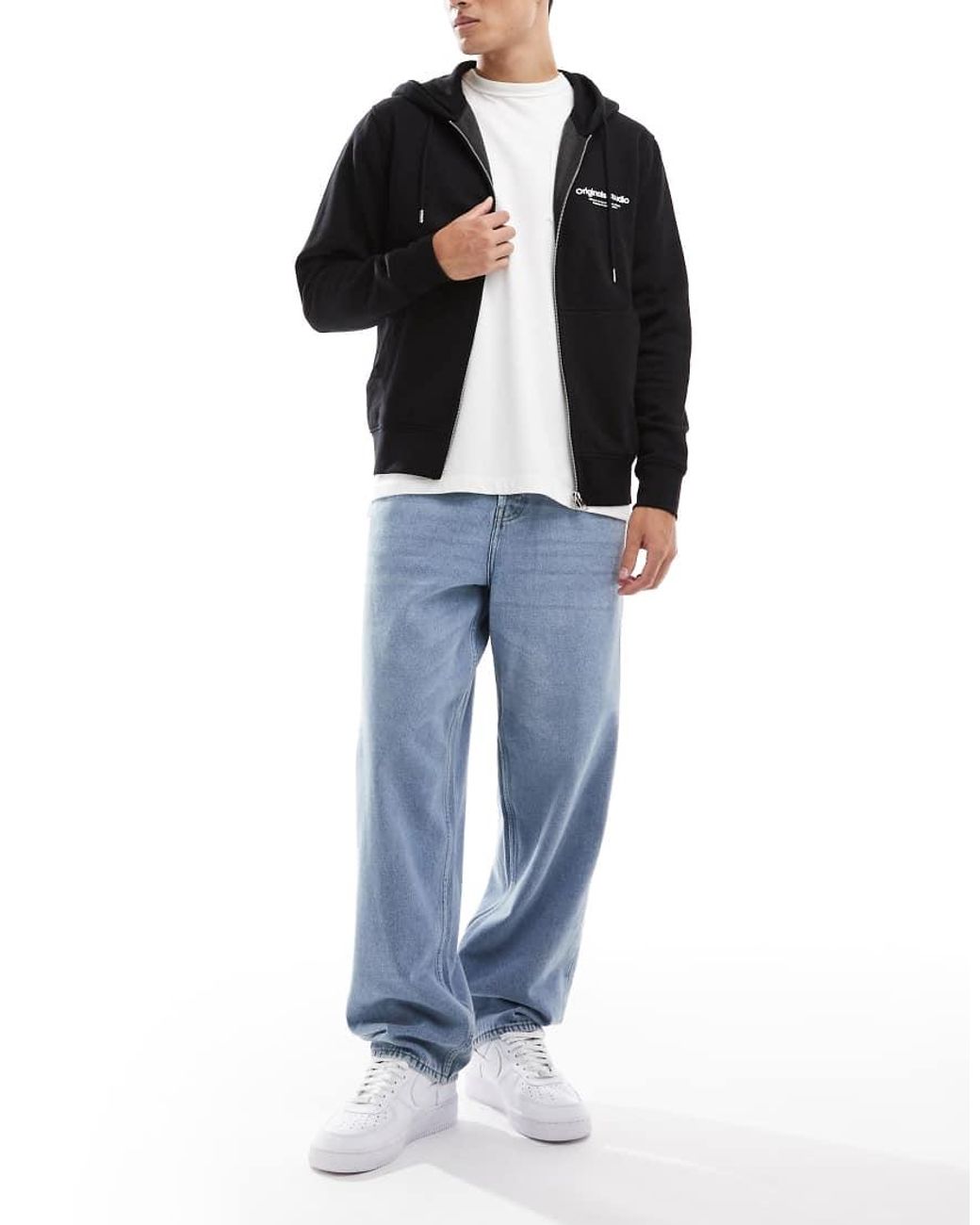 Only & Sons Blue Five baggy Fit Jeans for men