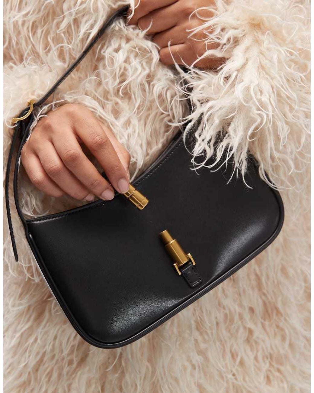Charles & Keith Natural Cesia Shoulder Bag