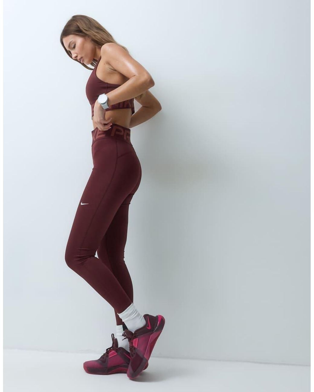Nike Multicolor Pro Dri-fit Sculpt High-rise leggings